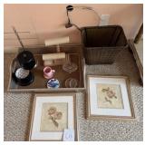 M - FRAMED ART, TRAY, WASTE BASKET, DISPLAYS, MOR