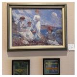 M - THREE PIECES FRAMED ART (C15)