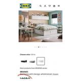 M - FULL SIZE BED WITH BEAUTYREST MATTRESS (C36)