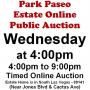 WELCOME TO OUR WED. @4pm ONLINE PUBLIC AUCTION