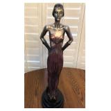 L - AUSTIN PRODS M.KATOK 'NIGHT OUT' STATUE 22'T