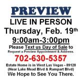 PREVIEW LIVE IN PERSON - Thursday, February 19th