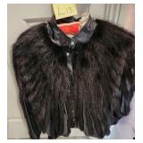 L - VINTAGE FUR CAPELET (L13)