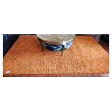 V - SOLID COLOR AREA RUG 108X80' (L13)