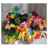 V - LARGE LOT OF FAUX FLOWERS (G2)