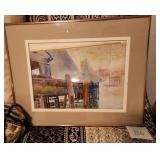 V - FRAMED ART 16X20' (B6)