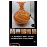 V - DECORATIVE VASE WITH FAUX FLOWERS (L7)