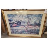 V - FRAMED ART 31X40' (C25)