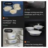 V - CORNING WARE ASSORTMENT