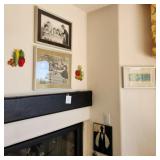 V - MIXED LOT OF WALL DECOR (K7)