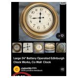 V - DECORATIVE WALL CLOCK (F13)