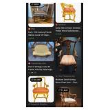 V - MATCHING ARM CHAIRS WITH TABLE (A10)