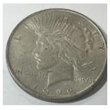 1922 PEACE SILVER DOLLAR