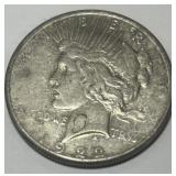 1922 PEACE SILVER DOLLAR