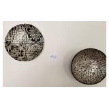 V - TWO COLLECTIBLE DECORATIVE PLATES (A32)