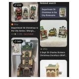 V - THREE DEPT 56 VILLAGE HOUSES (G22)