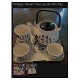 V - JAPANESE TEASET WITH TRAY (K13)
