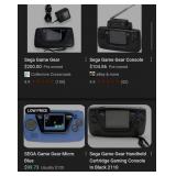 V - SEGA GAME GEAR HANDHELD CONSOLE (L35)