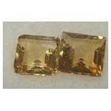 4.15CT CITRINE GEMSTONES