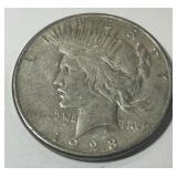 1923 PEACE SILVER DOLLAR