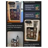 V - TWO DEPT 56 VILLAGE HOUSES (G25)