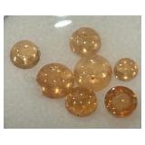 3.61CT CABOCHON SPESSERTITE GARNET  GEMSTONES