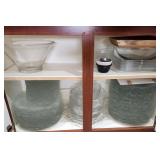 V - GLASS PLATES,PUNCH BOWL ETC