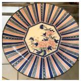 431 - JAPANESE SUN CERAMICS COLLECTIBLE PLATE13'D