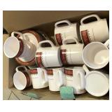 431 - BOX OF WEIMAR  CUPS & SAUCERS (A114)
