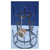 43 - METAL BOTTLE DRYER RACK (Y29)