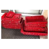 431 - MIXED LOT OF RED BASKETS (A40)