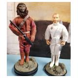 444 - TWO PLANET OF THE APES ACTION FIGURES (E27)