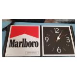 444 - MARLBORO WALL CLOCK (E4)
