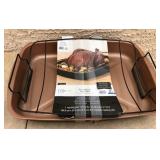 431 - MAINSTAYS NEW ROASTING PAN SET (A33)