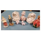 444 - MIXED LOT OF COLLECTIBLE FIGURINES (E87)