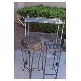 F - PLANT STANDS & WHEELED UTILITY CART (G36)