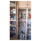 F - LARGE LOT OF HOUSEHOLD CLEANING SUPPLIES