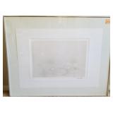 F - MARTHA ZELTSBAH ART FRAMED 30X38' (R43)