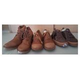 F - THREE PAIR OF SHOES SIZE 8 (G63)