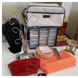 F - ORGANIZER, FRAGRANCES, JEWELRY DISPLAYS, MORE