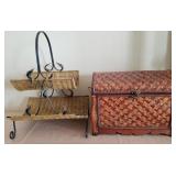 F - DECOR BOX & TWO-TIER BASKET (A117)