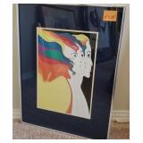 F - J.L.EASTMAN LTD ED ART FRAMED 18X28' (R37)