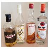 F - LOT OF FOUR BOTTLES (A186)