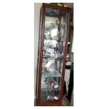 F - CURIO DISPLAY CABINET (NO CONTENTS) (A144)