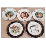 F - LOT OF FIVE COLLECTIBLE PLATES (K203)