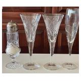 F - FOUR PIECES WATERFORD CRYSTAL (L27)