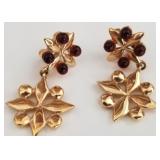 F - PAIR OF GIVENCHY EARRINGS (L108)