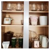 F - MUGS, PITCHERS, BASKET, VASES (K20)