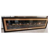 F - LAS VEGAS NEW YEAR'S EVE 2001 FRAMED (HA35)