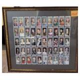 F - FRAMED CIGARETTE TRADING CARDS 19X21' (R26)